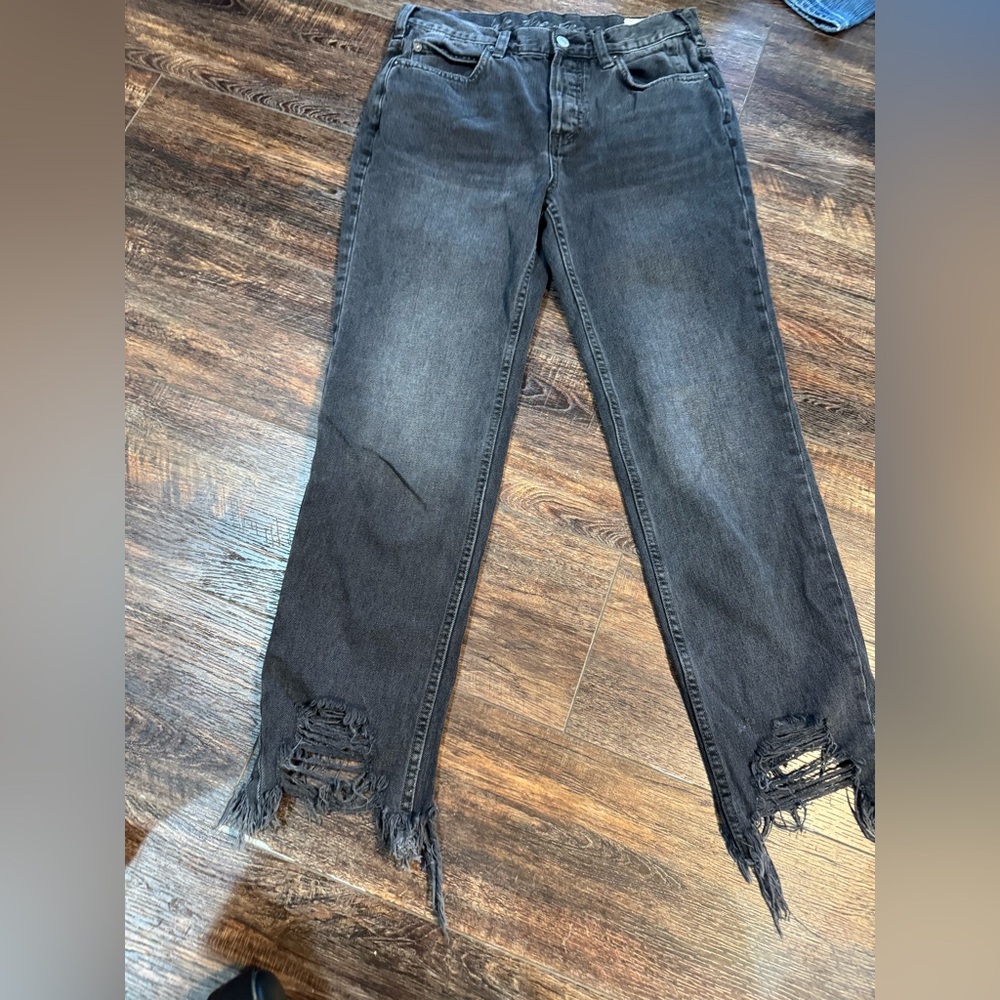 Free People Mid Rise Jeans